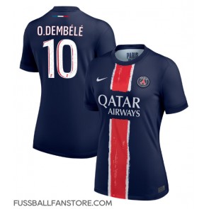 Paris Saint-Germain Ousmane Dembele #10 Replik Heimtrikot Damen 2024-25 Kurzarm